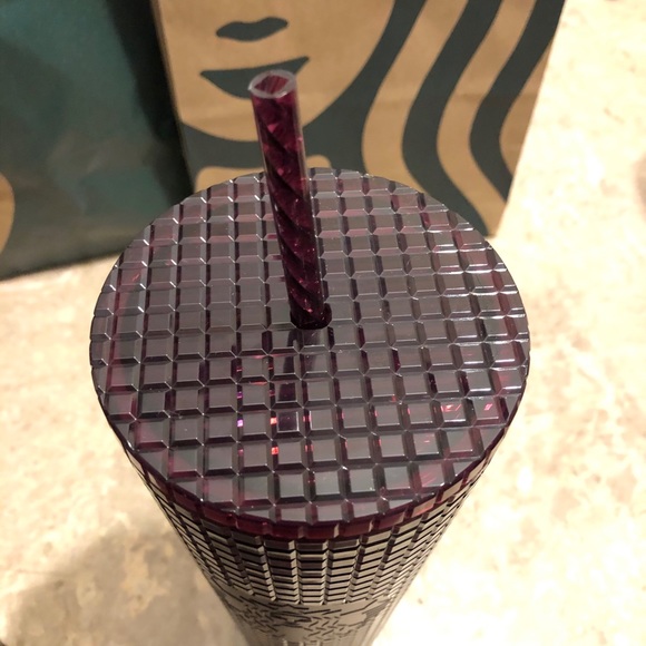 Starbucks HOLIDAY 2020 GRID plum berry tumbler 🍇 - Picture 2 of 4